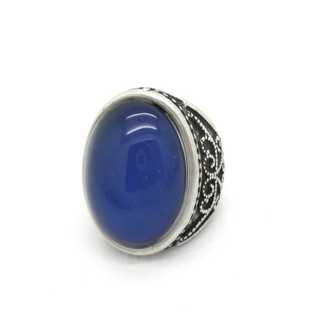 SZ 7 Color Changing Large Stone Bohemian Quality Mood Ring